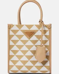 Prada Borsa Symbole Mini Beige