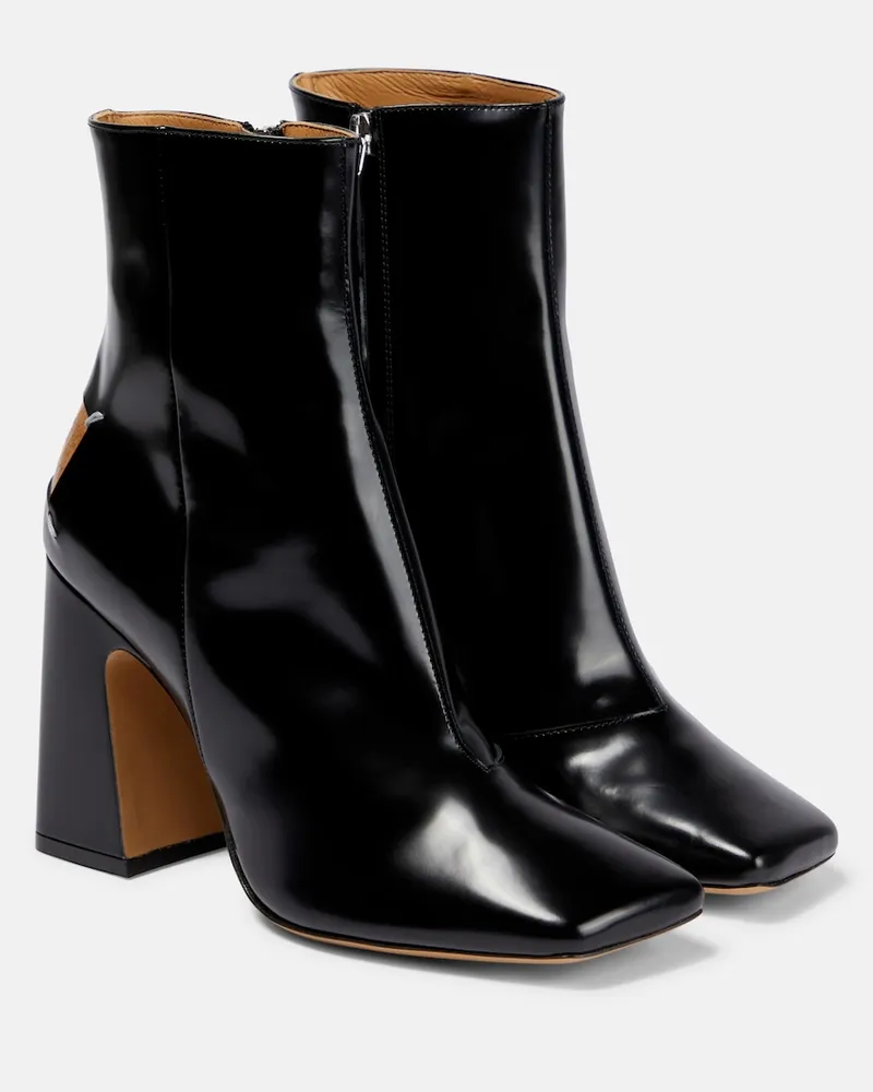 Maison Margiela Stivaletti in vernice Nero