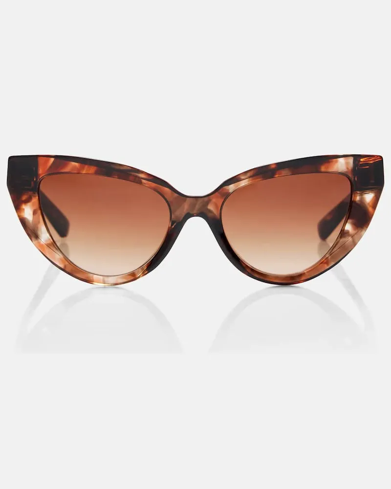 Dolce & Gabbana Occhiali da sole cat-eye DG Marrone