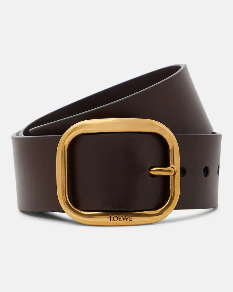Loewe Cintura in pella Marrone