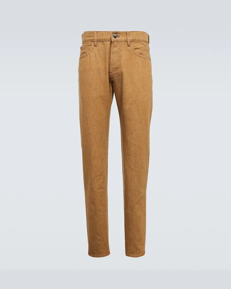 Loro Piana Jeans regular Quarona Marrone