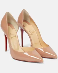 Christian Louboutin Pumps Iriza 100 in vernice Neutro