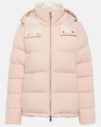 Moncler Piumino Arimi in lana e cashmere Rosa