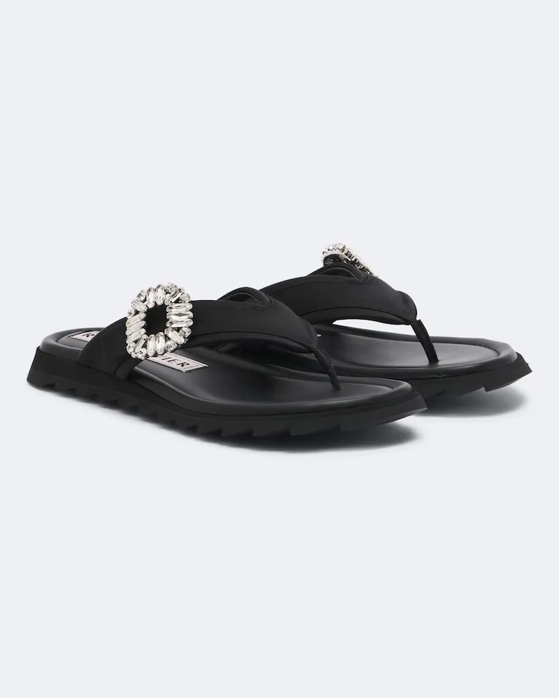 Roger Vivier Sandali infradito Slidy Viv Nero