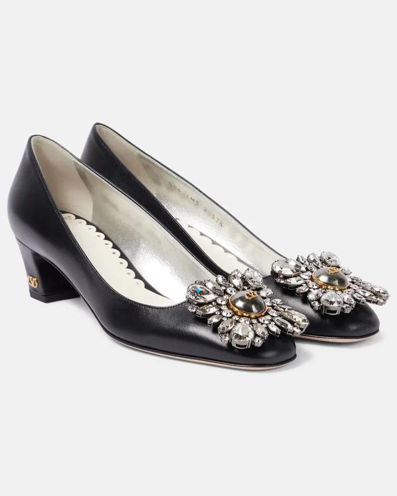 Valentino Garavani Pumps 45 in pelle Nero