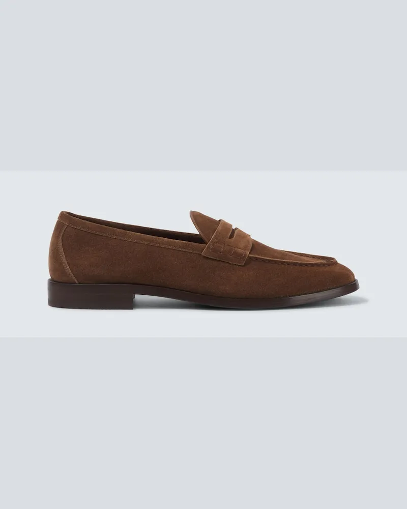 Ralph Lauren Mocassini in suede Marrone