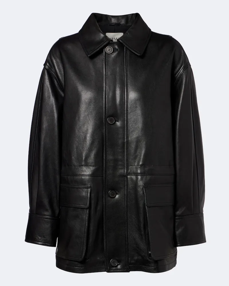 Arma Giacca Maeve in pelle Nero