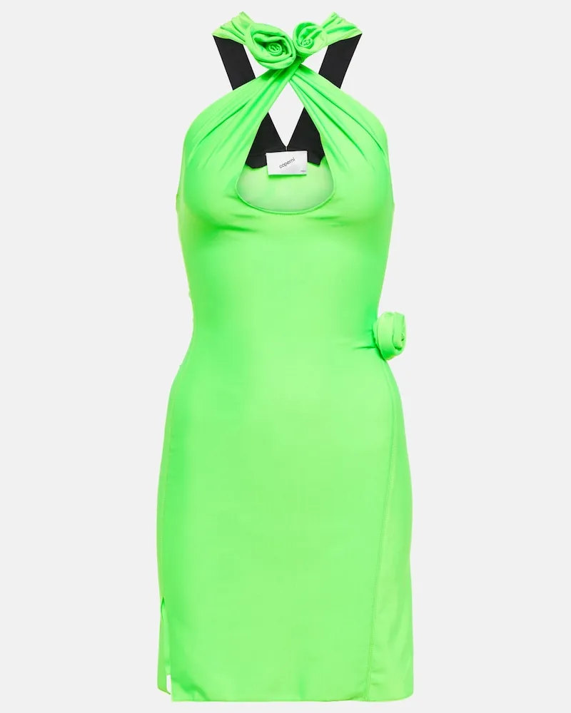 COPERNI Miniabito in jersey Verde
