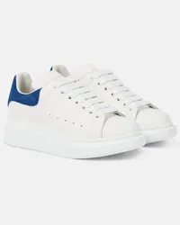 Alexander McQueen Sneakers Oversized in pelle Bianco