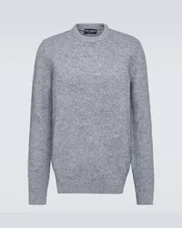 Dolce & Gabbana Pullover in misto lana Grigio