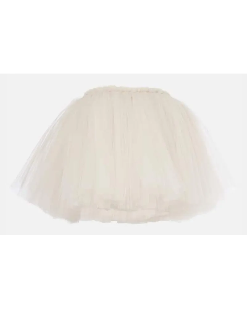 Maticevski Top Ascend in tulle Bianco