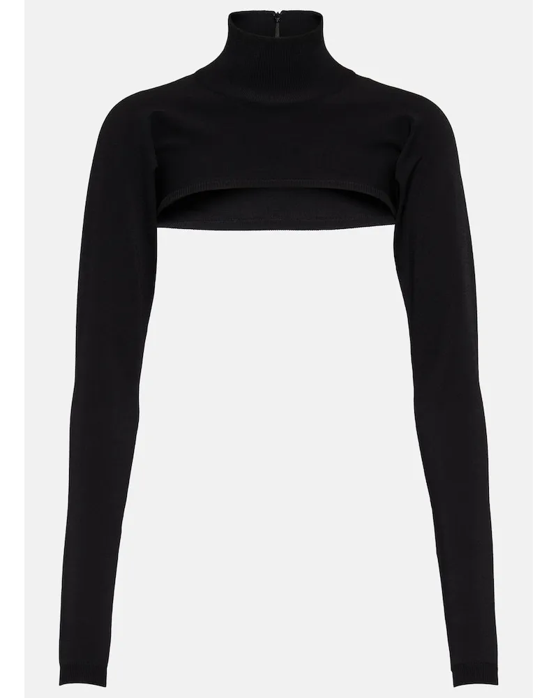 Dolce & Gabbana x Kim - Coprispalle a lupetto Nero