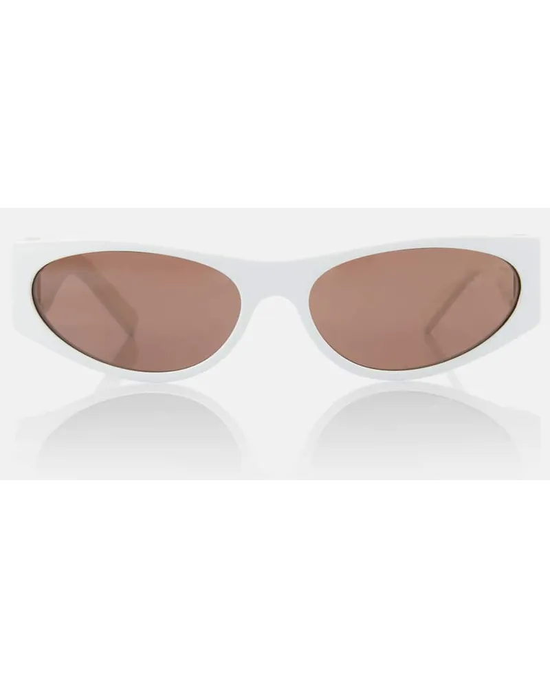 Givenchy Occhiali da sole 4G cat-eye Bianco