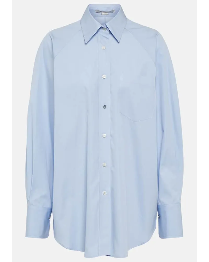 Stella McCartney Camicia in cotone Blu
