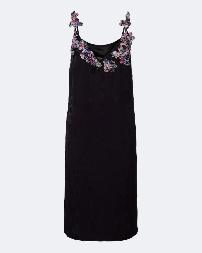 Dries van Noten Abito midi Denya Nero