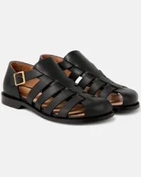 Loewe Sandali Campo in pelle Nero