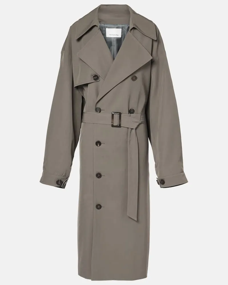 FRANKIE Shop Trench oversize Mavis Grigio