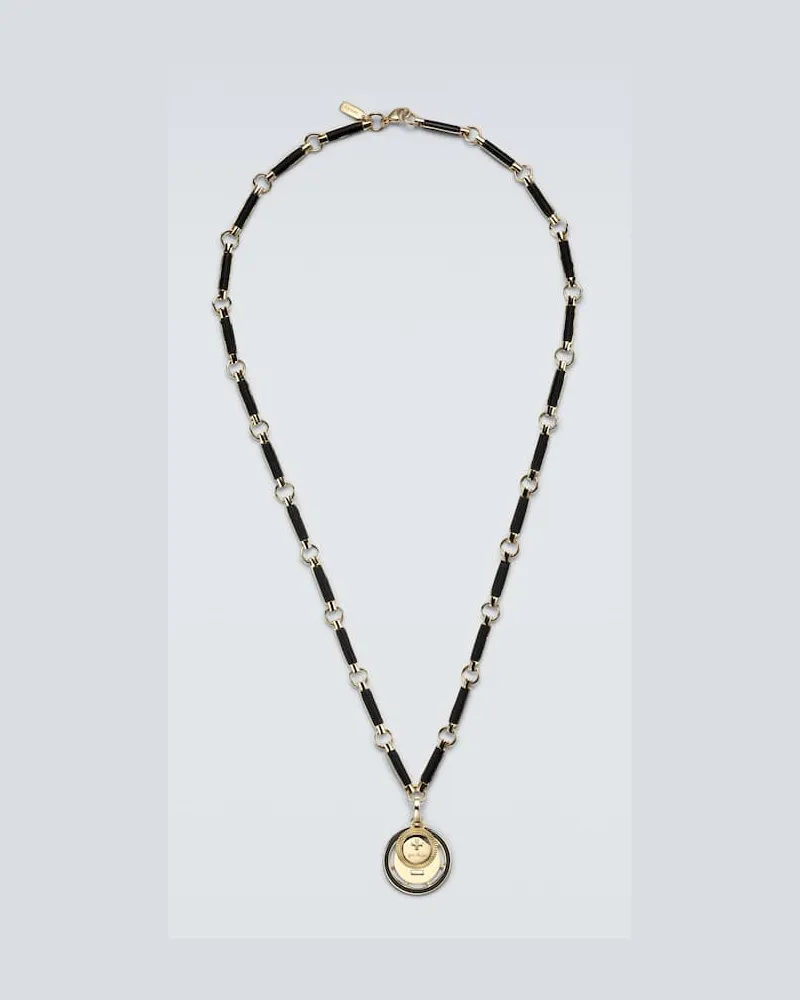 FOUNDRAE Collana Element in oro 18kt con onice Oro