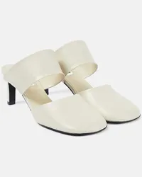 Jil Sander Pumps in pelle Bianco