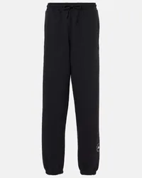 adidas Pantaloni sportivi in misto cotone Nero