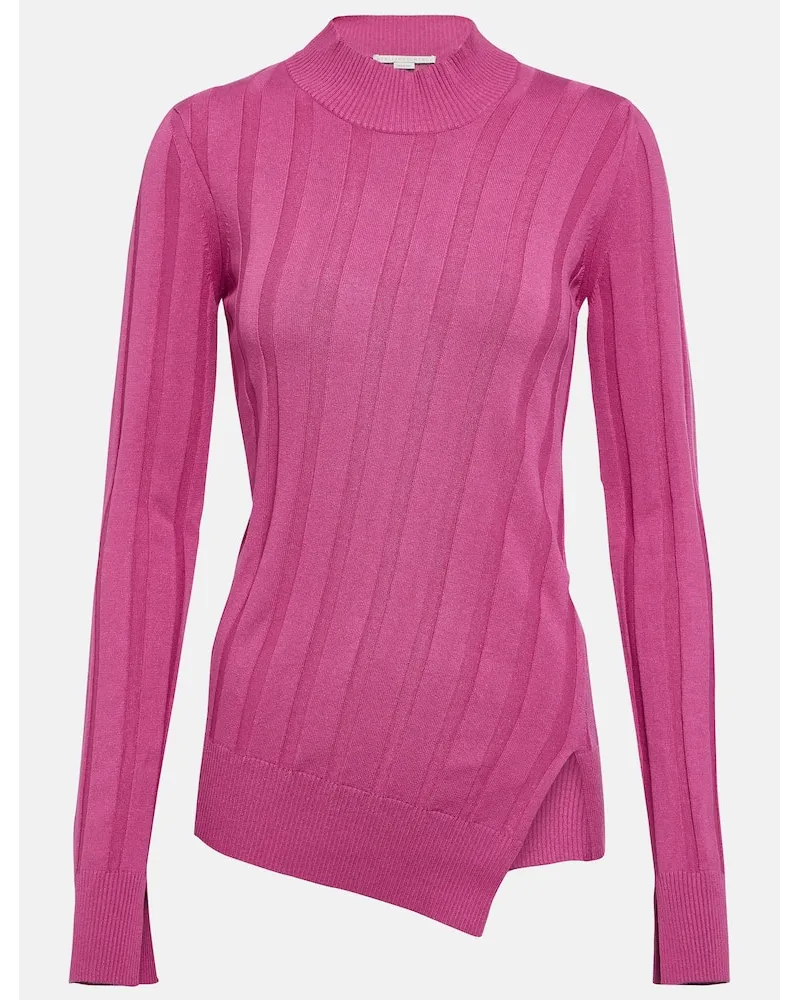 Stella McCartney Pullover in maglia a coste Beige