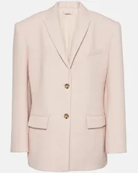 THE MANNEI Blazer Jafr in misto lana Rosa