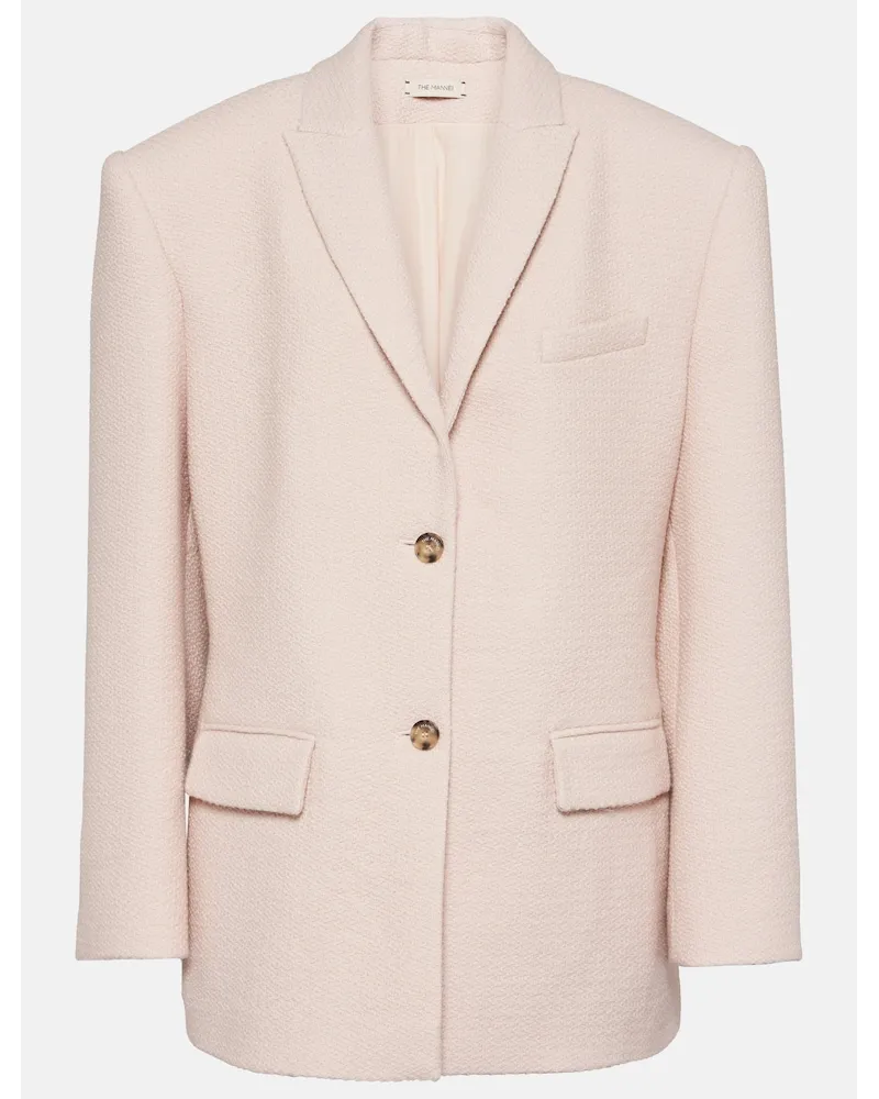 THE MANNEI Blazer Jafr in misto lana Rosa