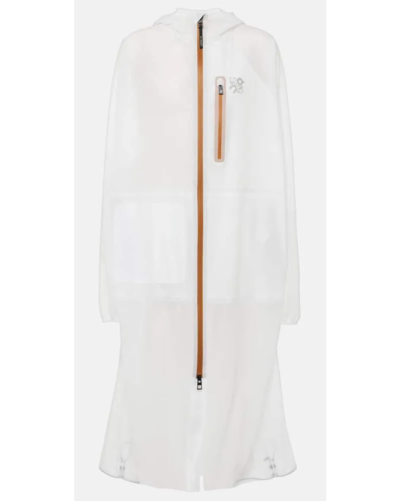 Loewe x On - Giacca Ultra in tessuto tecnico Bianco