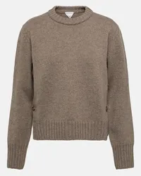 Bottega Veneta Pullover in lana Grigio