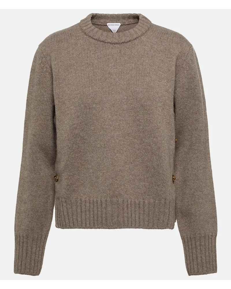 Bottega Veneta Pullover in lana Grigio