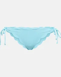 Marysia Slip bikini Mott con laccetti Blu