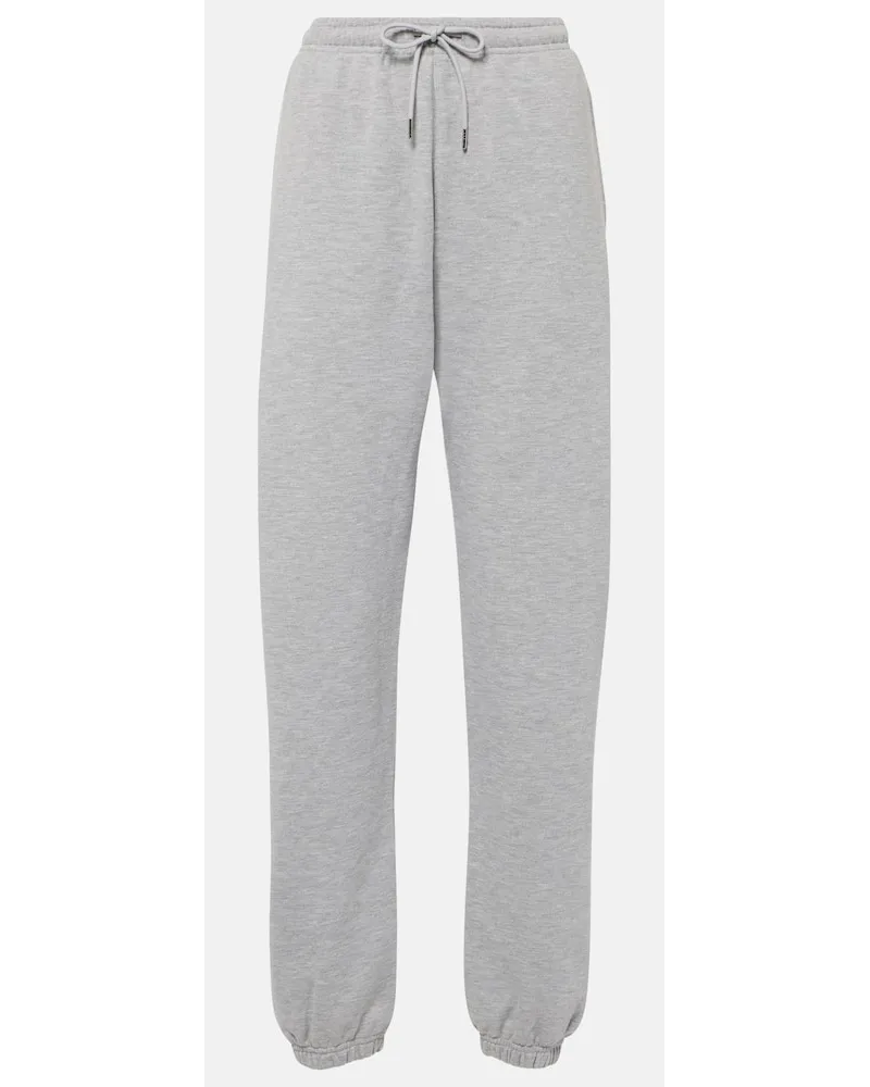 alo Pantaloni sportivi Chill in misto cotone Grigio