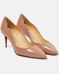 Christian Louboutin Pumps Hot Chick 70 in vernice Beige