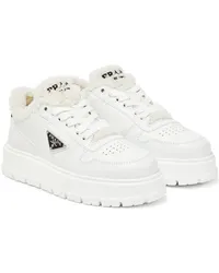 Prada Sneakers con plateau Beige