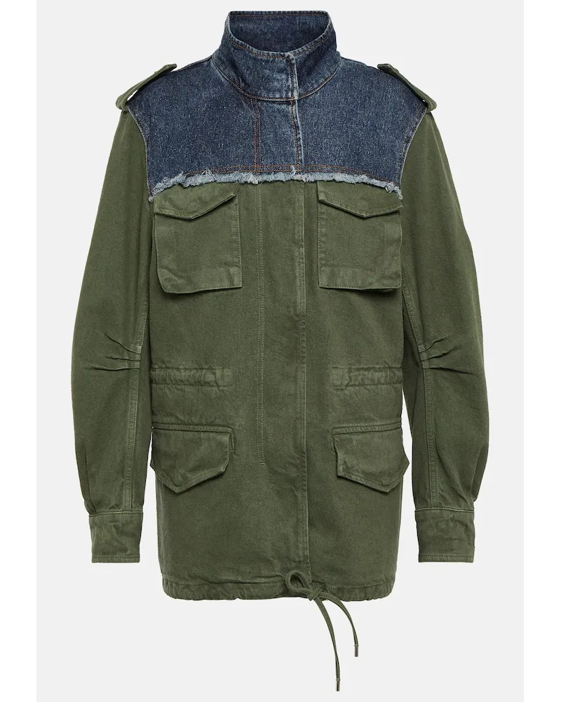 Chloé ChloÃ© Giacca Utility in misto cotone Verde