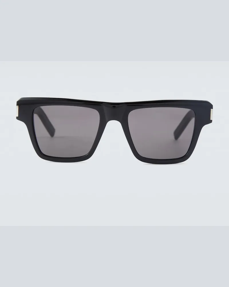 Saint Laurent Occhiali da sole squadrati in acetato Nero