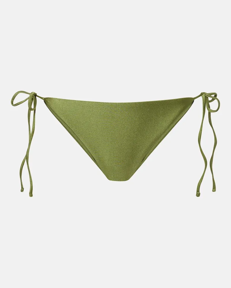 JADE SWIM Slip bikini Ties Verde