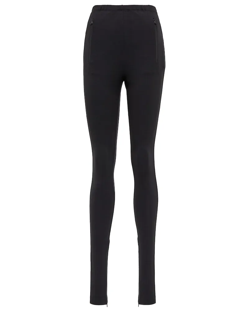 WARDROBE.NYC Leggins con zip Nero