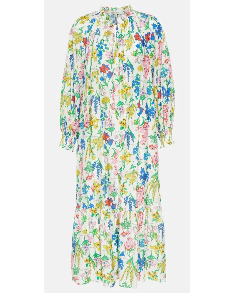Diane von Furstenberg Abito midi con stampa Multicolore