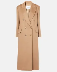 Max Mara Cappotto Fungo in lana Beige