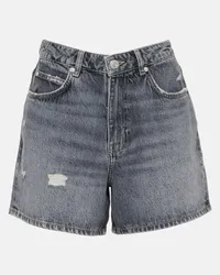 Frame Denim Shorts di jeans Easy Grigio