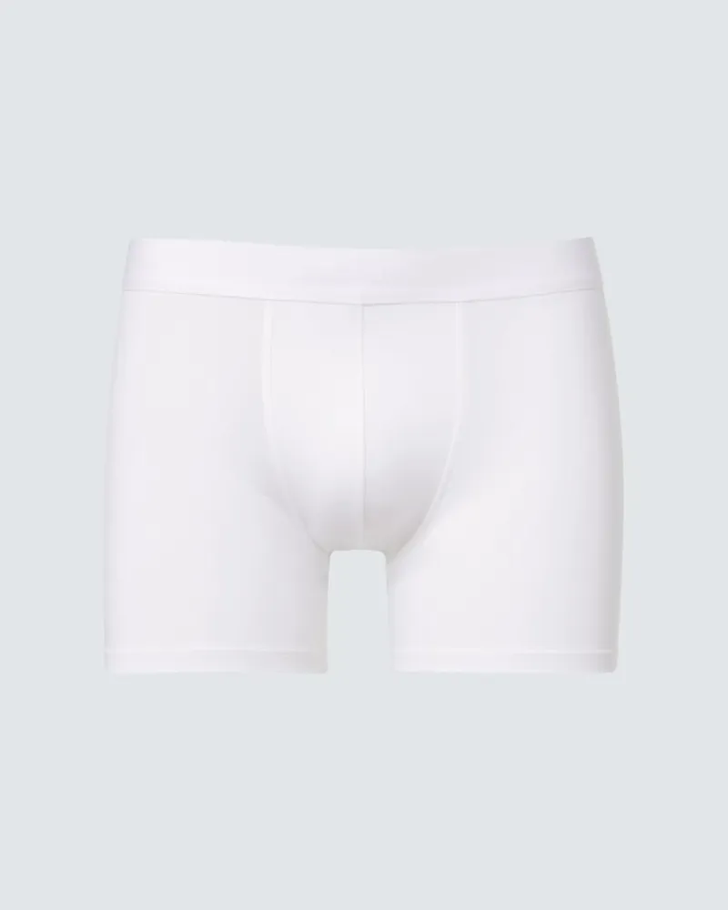 Zimmerli Boxer in jersey di cotone Bianco