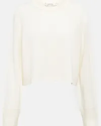 Dorothee Schumacher Pullover Modern Statements in lana e cashmere Bianco