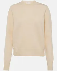 Jil Sander Pullover in lana Giallo