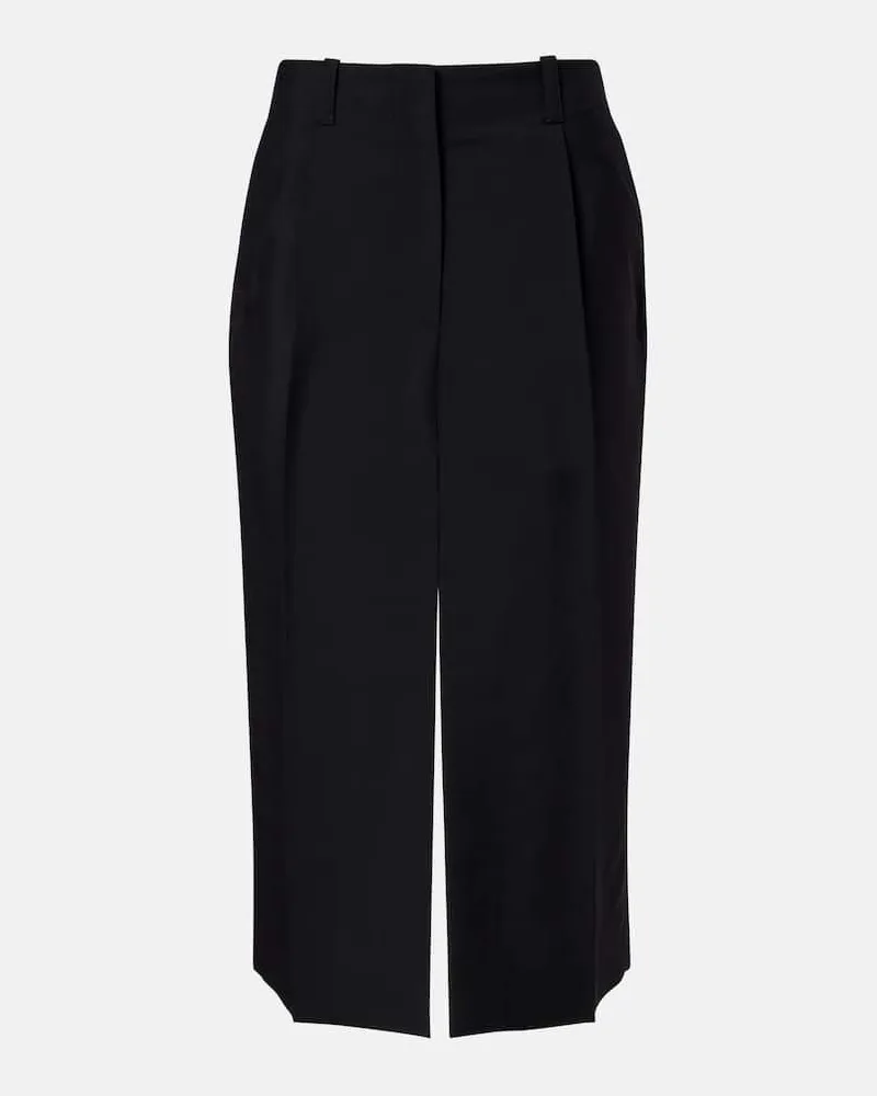 Givenchy Gonnapantalone in lana e mohair Nero