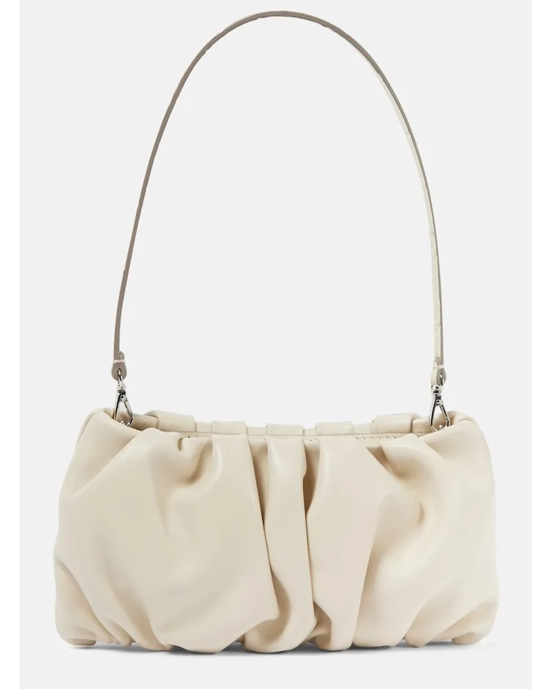 STAUD Borsa a spalla Bean in pelle Neutro