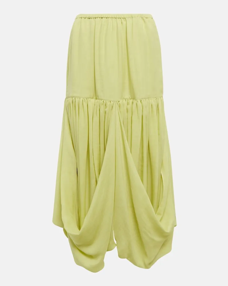 The Row Gonna midi Olwen in seta Giallo
