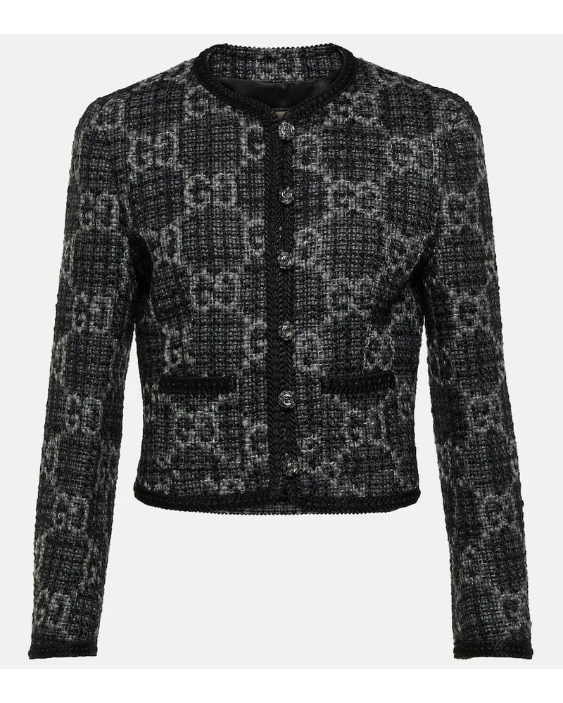 Gucci Giacca monopetto in tweed Multicolore