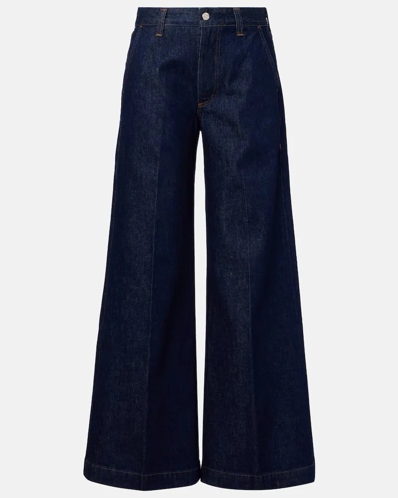 Citizens of humanity x Argent - Jeans a gamba larga Beverly Blu