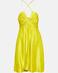 Dorothee Schumacher Miniabito in misto canapa Giallo